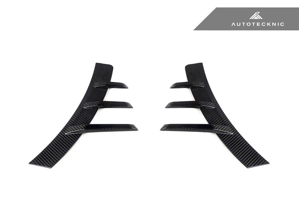 AutoTecknic Dry Carbon Rear Fender Arch Trim Set - BMW G87 M2