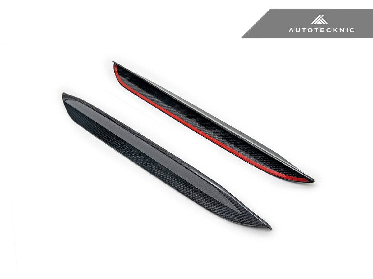 AutoTecknic Dry Carbon Rear Fin Set - BMW F96 X6M | G06 X6