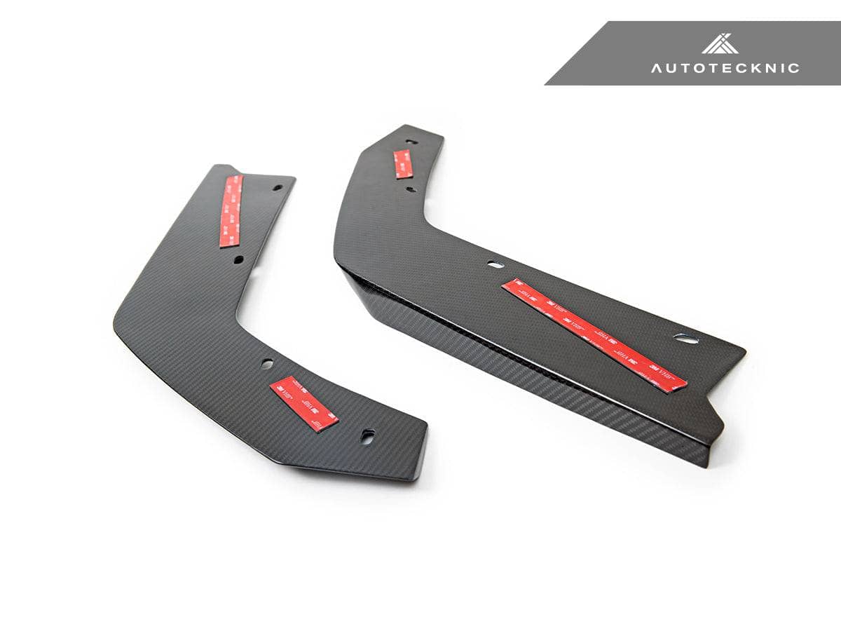 AutoTecknic Dry Carbon Rear Splitter Winglet Set - BMW G80/ G81 M3 | G82/ G83 M4