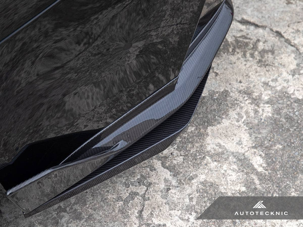 AutoTecknic Dry Carbon Rear Splitter Winglet Set - BMW G80/ G81 M3 | G82/ G83 M4