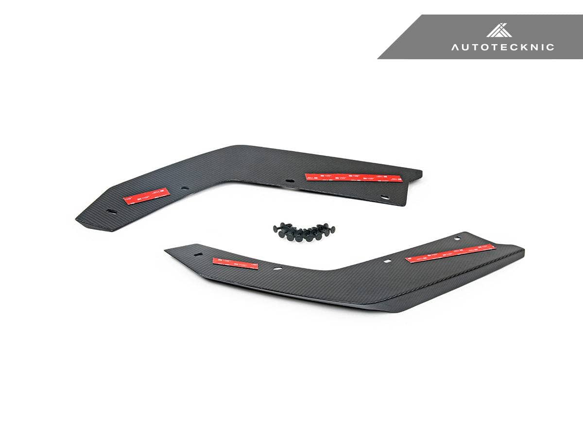 AutoTecknic Dry Carbon Rear Splitter Winglet Set - BMW G80/ G81 M3 | G82/ G83 M4