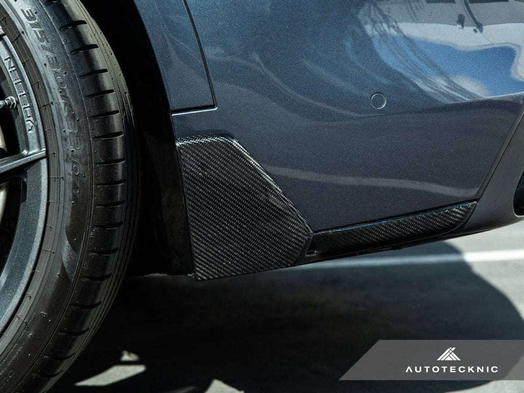 AutoTecknic Dry Carbon Rear Winglet Splitters - BMW G05 X5 M-Sport