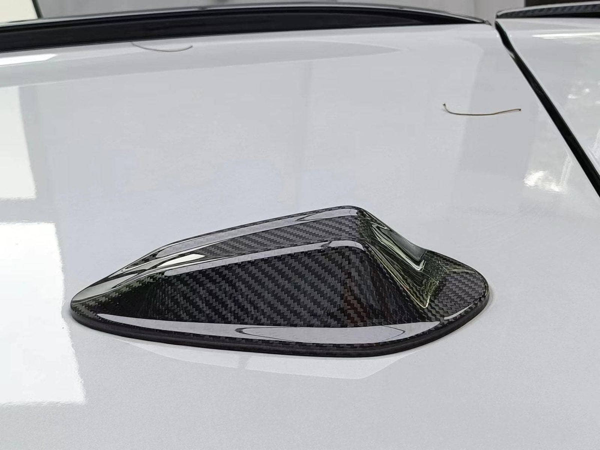 AutoTecknic Dry Carbon Roof Antenna Cover - BMW G05 X5 LCI | G06 X6 LCI | G07 X7 LCI