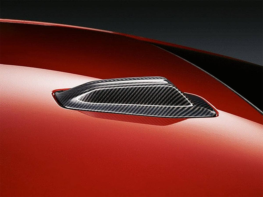 AutoTecknic Dry Carbon Roof Antenna Cover - BMW G60 5-Series | G70 7-Series