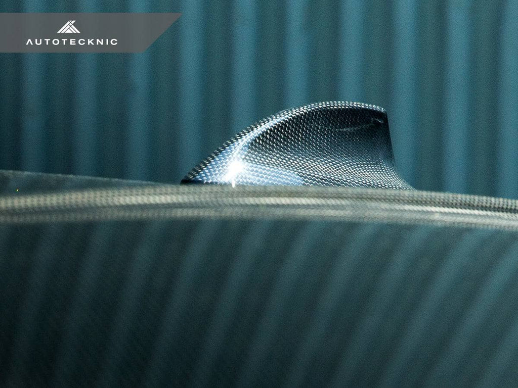AutoTecknic Dry Carbon Roof Antenna Cover - BMW G80 M3 Pre-LCI