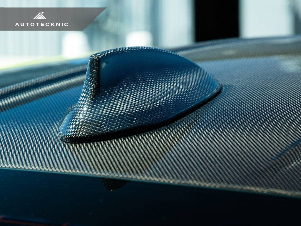 AutoTecknic Dry Carbon Roof Antenna Cover - BMW G80 M3 Pre-LCI