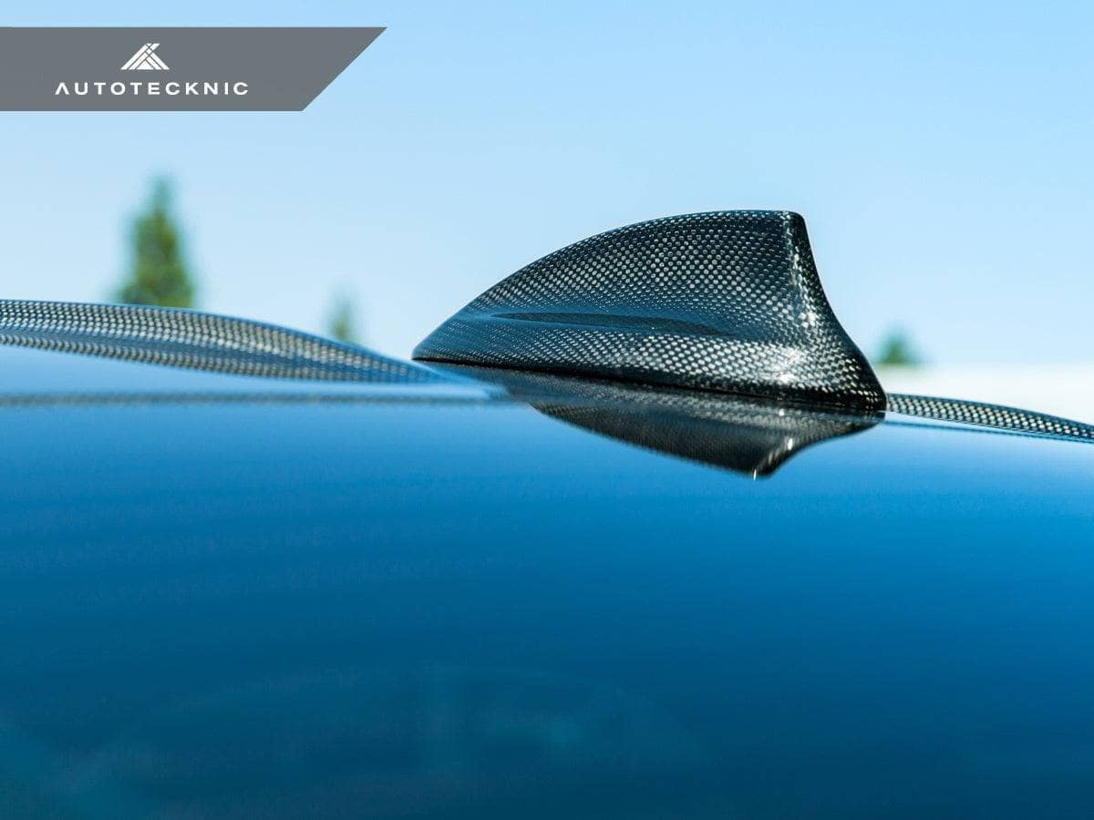 AutoTecknic Dry Carbon Roof Antenna Cover - BMW G80 M3 Pre-LCI