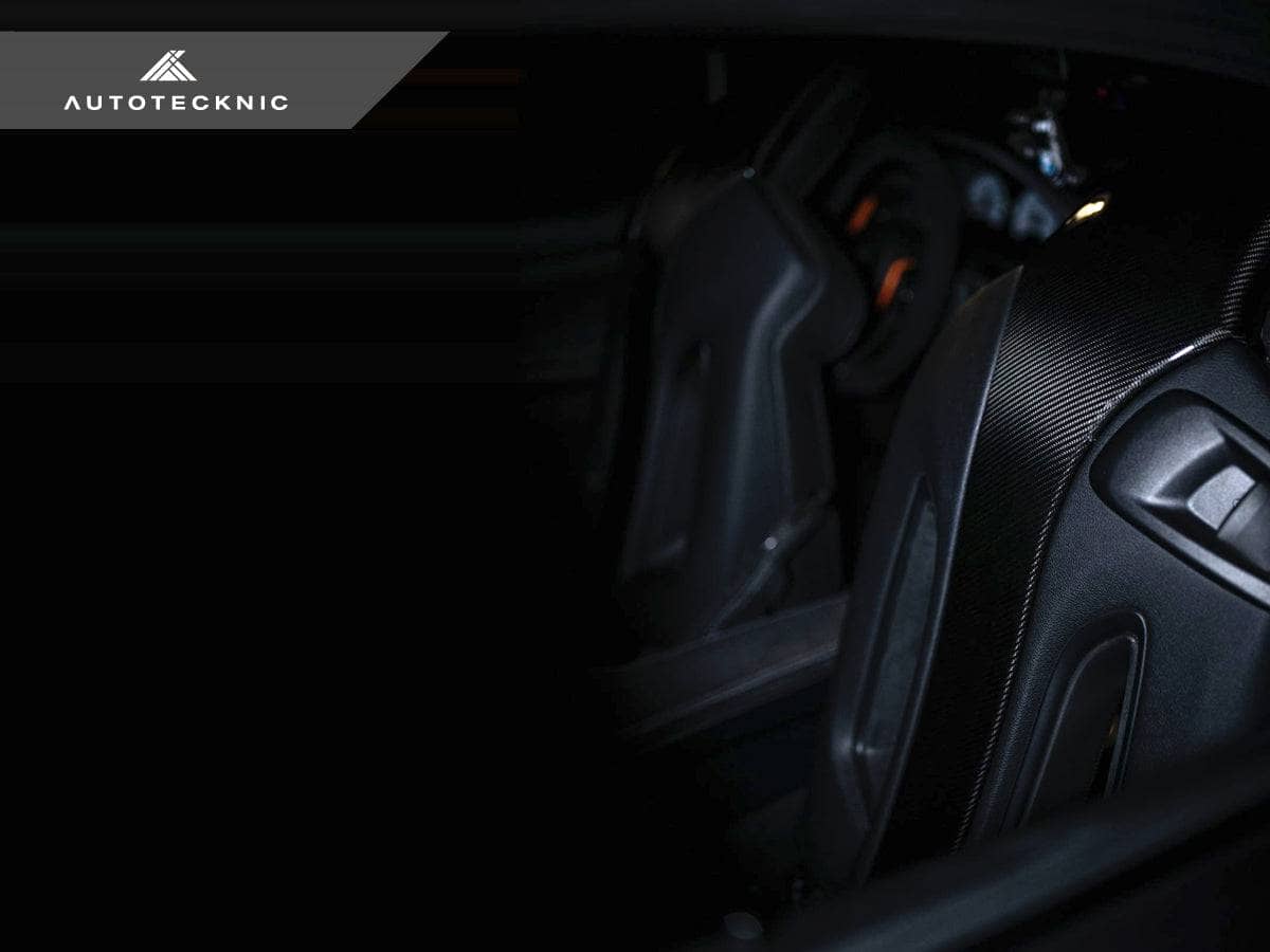 AutoTecknic Dry Carbon Seat Back Cover - BMW F87 M2 Competition | F80 M3 | F82 M4