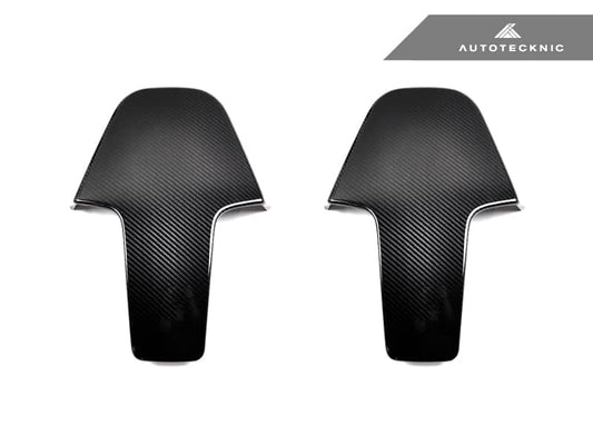 AutoTecknic Dry Carbon Seat Back Cover Set - BMW F91/ F92/ F93 M8