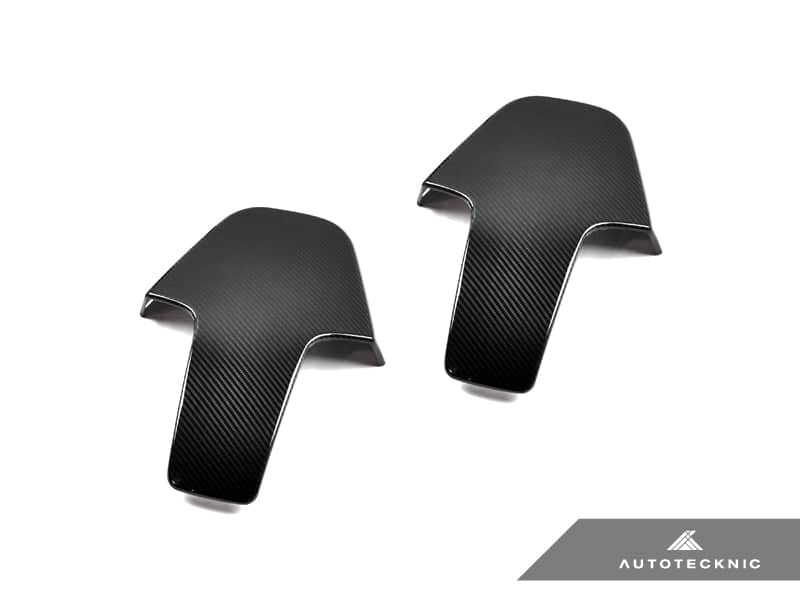 AutoTecknic Dry Carbon Seat Back Cover Set - BMW G87 M2