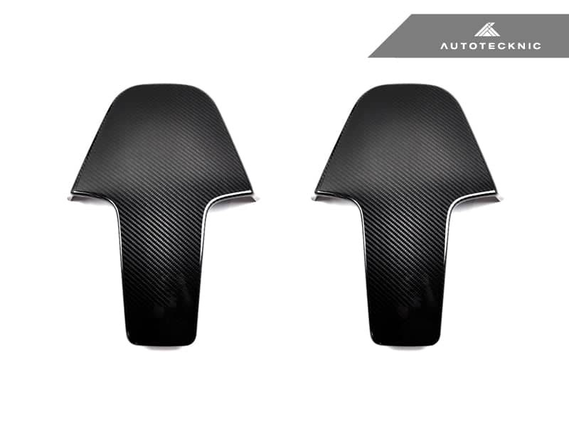 AutoTecknic Dry Carbon Seat Back Cover Set - BMW G87 M2