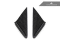 AutoTecknic Dry Carbon Side Mirror Wind Deflector Set - Porsche 911 (991) | 981 Boxster/Cayman | 718 (982)