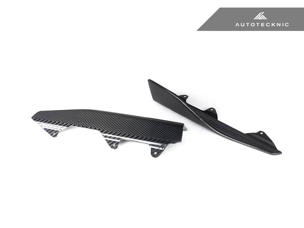 AutoTecknic Dry Carbon Side Skirt Winglet Set - BMW F87 M2