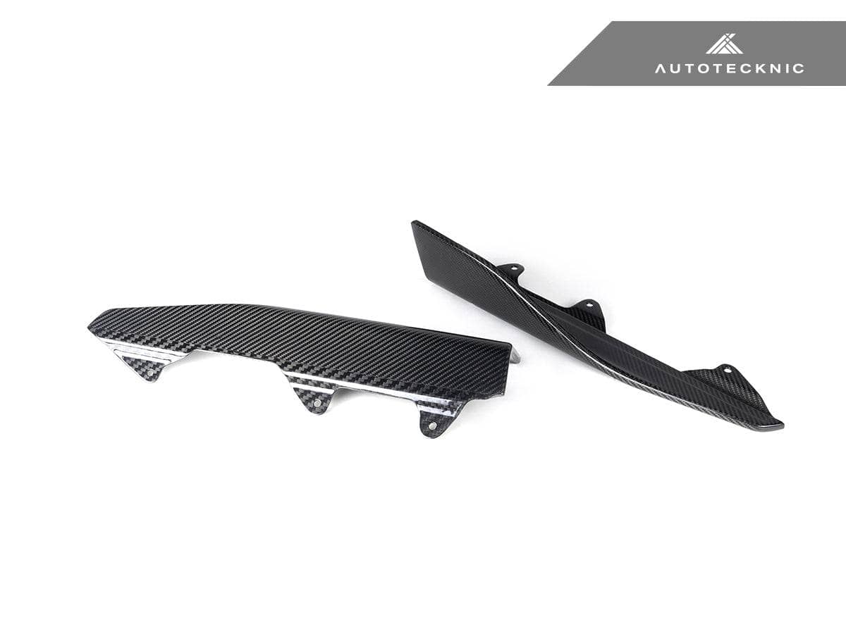AutoTecknic Dry Carbon Side Skirt Winglet Set - BMW F87 M2