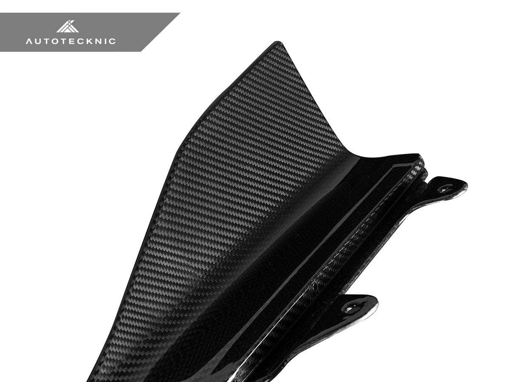 AutoTecknic Dry Carbon Side Skirt Winglet Set - BMW F87 M2