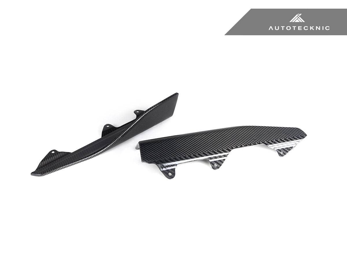 AutoTecknic Dry Carbon Side Skirt Winglet Set - BMW F87 M2