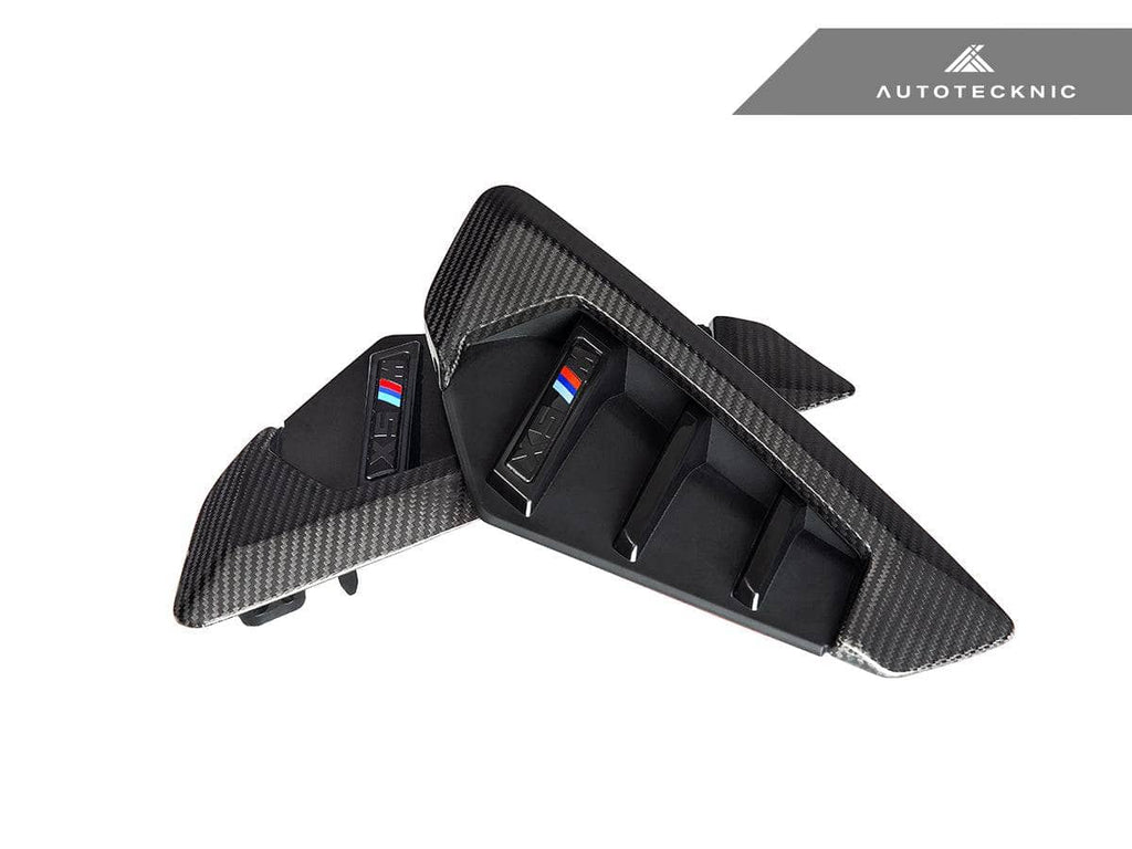 AutoTecknic Dry Carbon Side Vent Set - BMW F95 X5M LCI