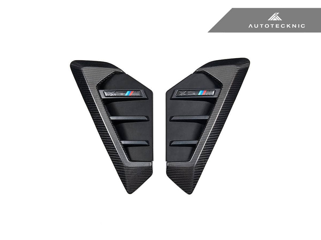 AutoTecknic Dry Carbon Side Vent Set - BMW F95 X5M LCI