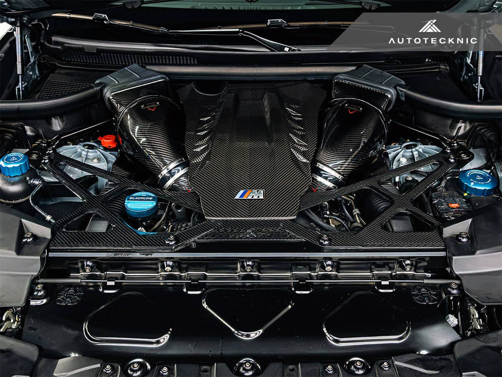 AutoTecknic Dry Carbon Strut Brace - BMW F95 X5M / F96 X6M / G09 XM