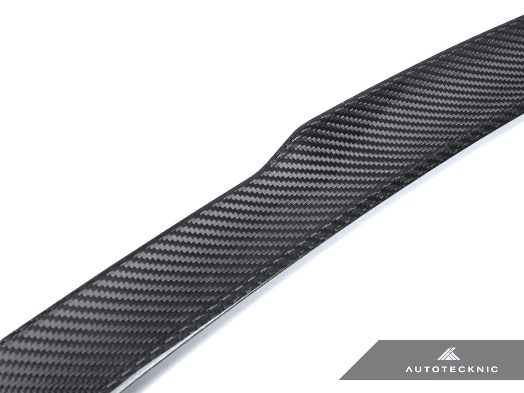 AutoTecknic Dry Carbon V1 Elevated Trunk Spoiler - BMW G80 M3