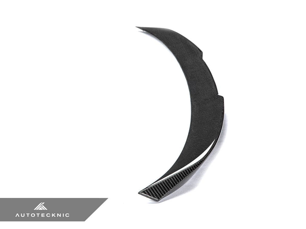 AutoTecknic Dry Carbon V1 Elevated Trunk Spoiler - BMW G80 M3