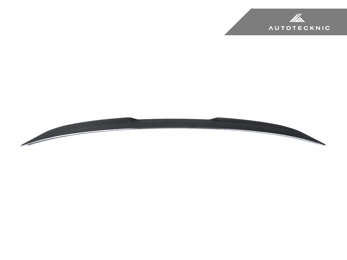 AutoTecknic Dry Carbon V1 Elevated Trunk Spoiler - BMW G80 M3