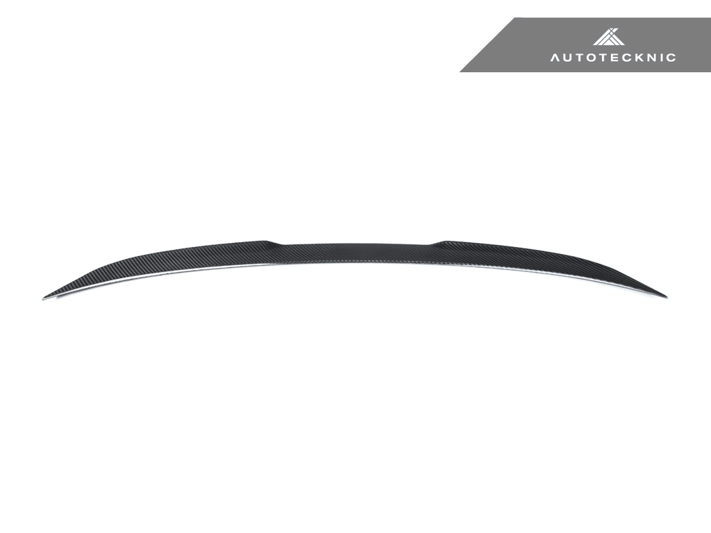 AutoTecknic Dry Carbon V1 Elevated Trunk Spoiler - BMW G80 M3