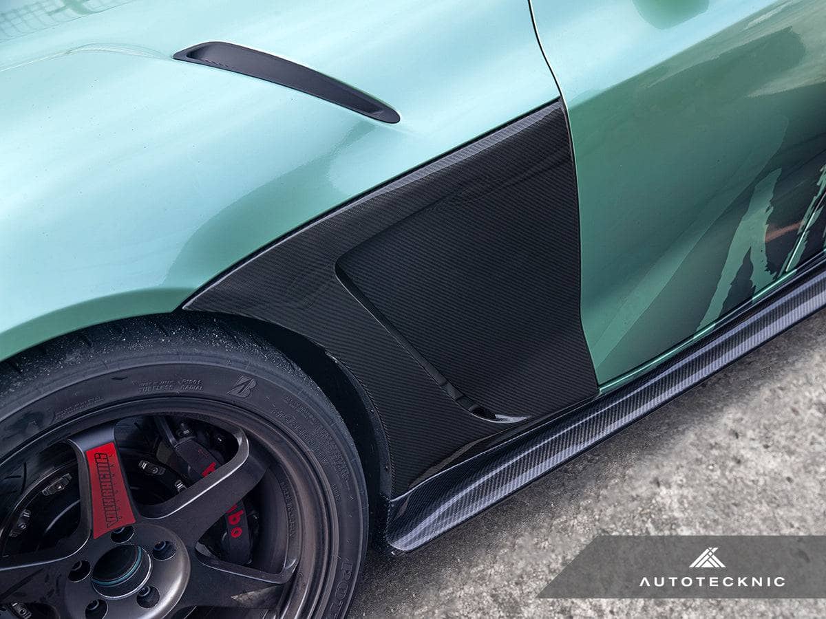 AutoTecknic Dry Carbon V1 Fender Set - Toyota A90 Supra 2020-Up