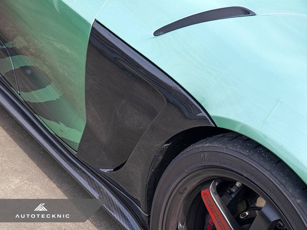 AutoTecknic Dry Carbon V1 Fender Set - Toyota A90 Supra 2020-Up