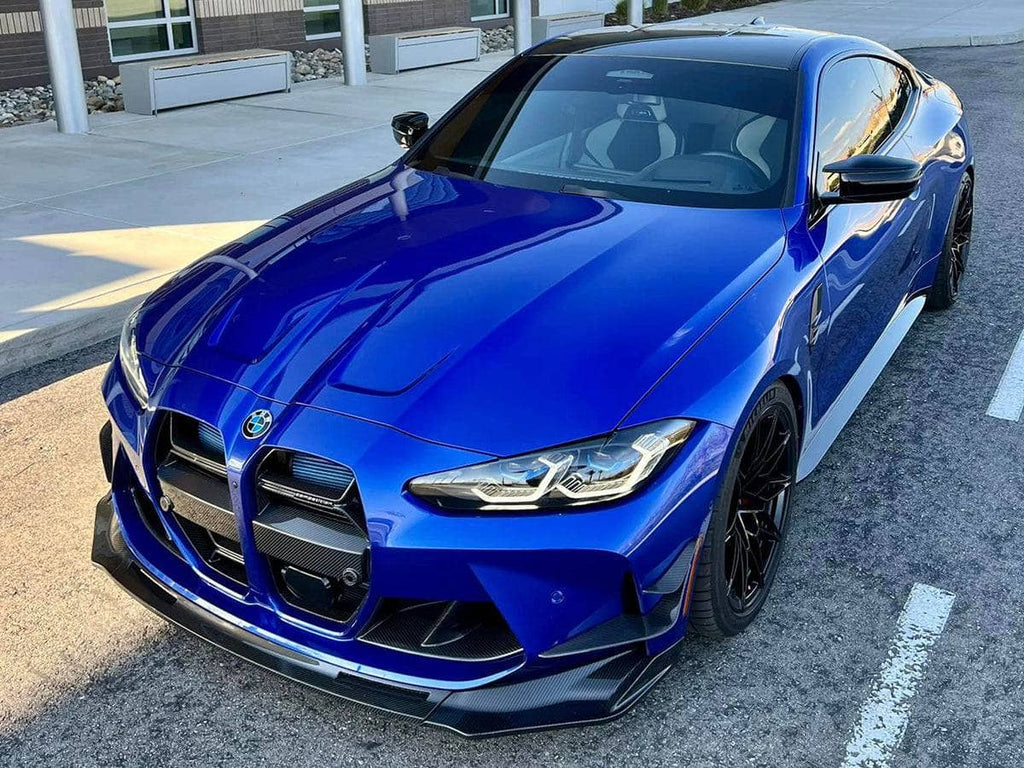 AutoTecknic Dry Carbon Versus Front Aero Lip - BMW G80 M3 | G82/ G83 M4