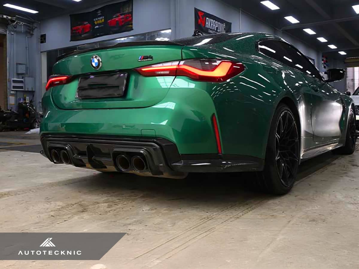 AutoTecknic Dry Carbon Versus Rear Diffuser - BMW G80/ G81 M3 | G82/ G83 M4