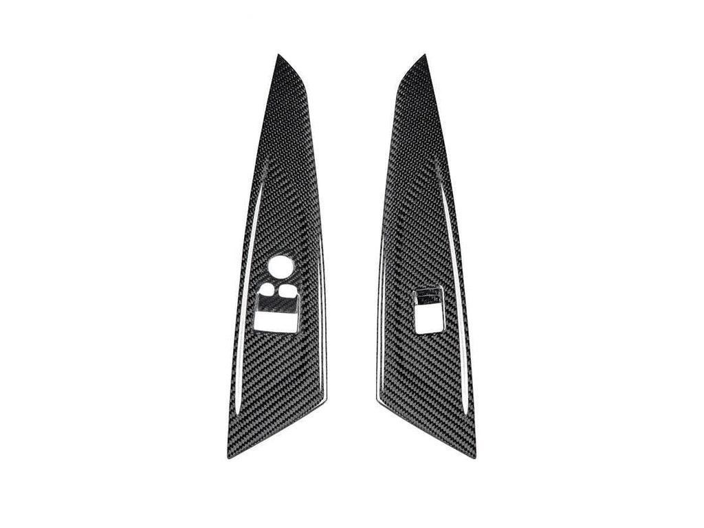 AutoTecknic Dry Carbon Window Switch Panel Trim Set - BMW G82 M4