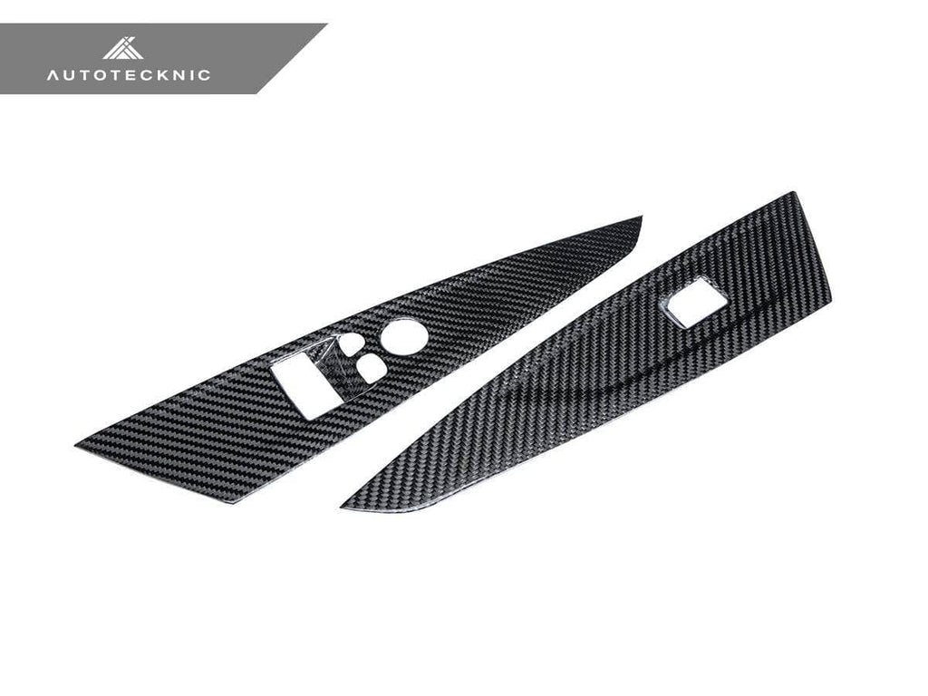 AutoTecknic Dry Carbon Window Switch Panel Trim Set - BMW G22 4-Series