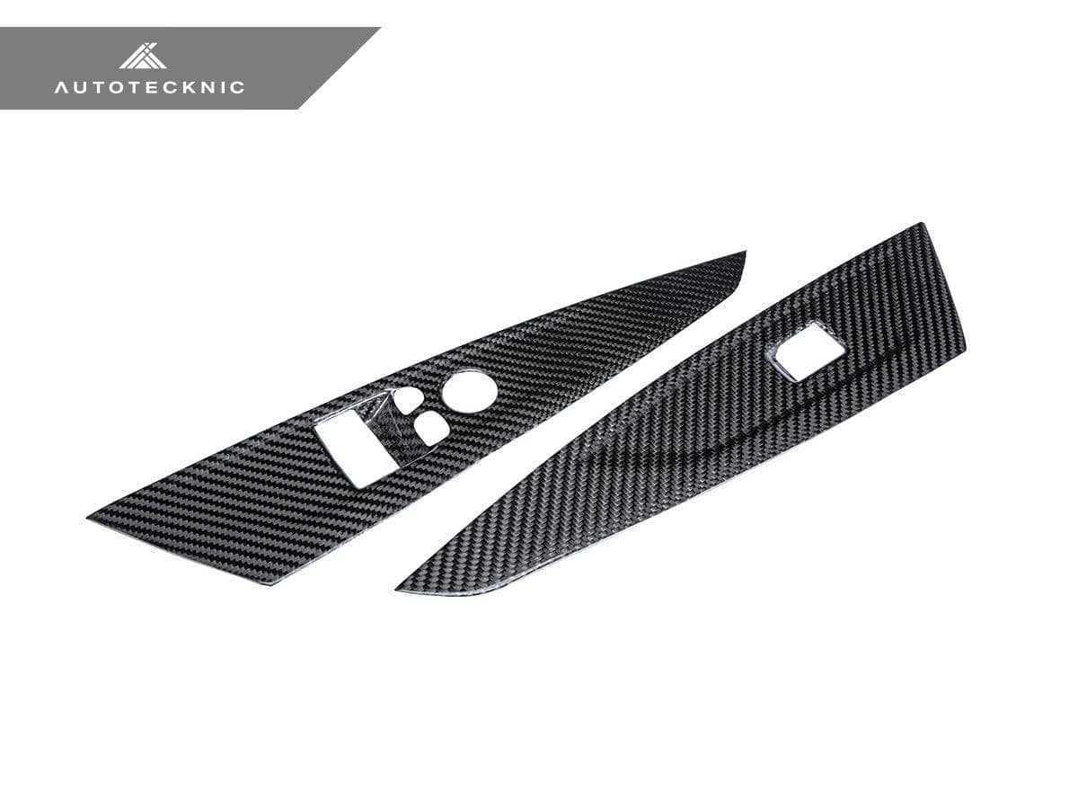 AutoTecknic Dry Carbon Window Switch Panel Trim Set - BMW G22 4-Series