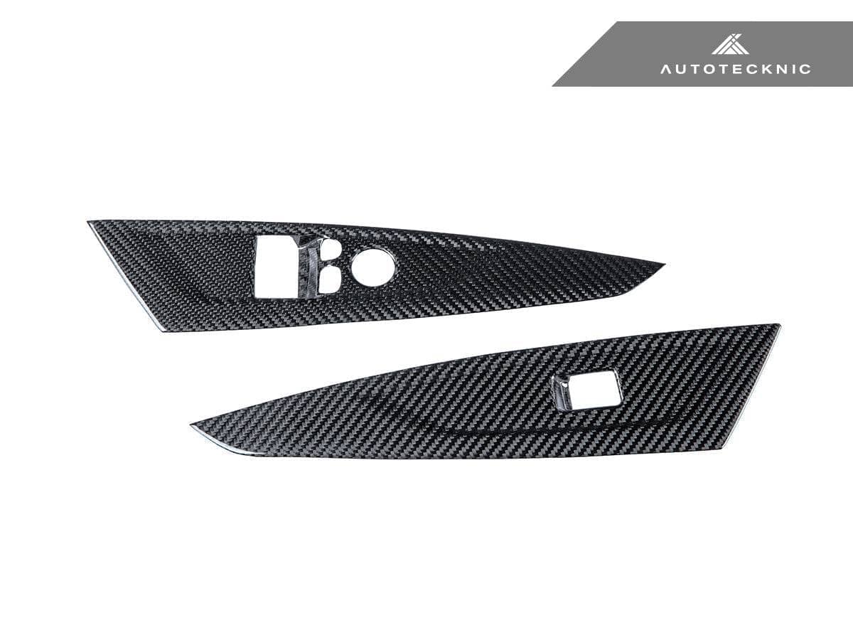 AutoTecknic Dry Carbon Window Switch Panel Trim Set - BMW G22 4-Series