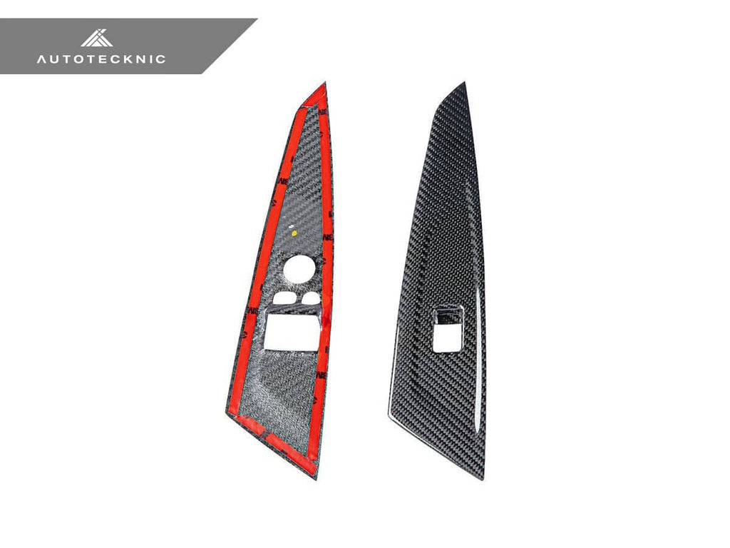 AutoTecknic Dry Carbon Window Switch Panel Trim Set - BMW G22 4-Series