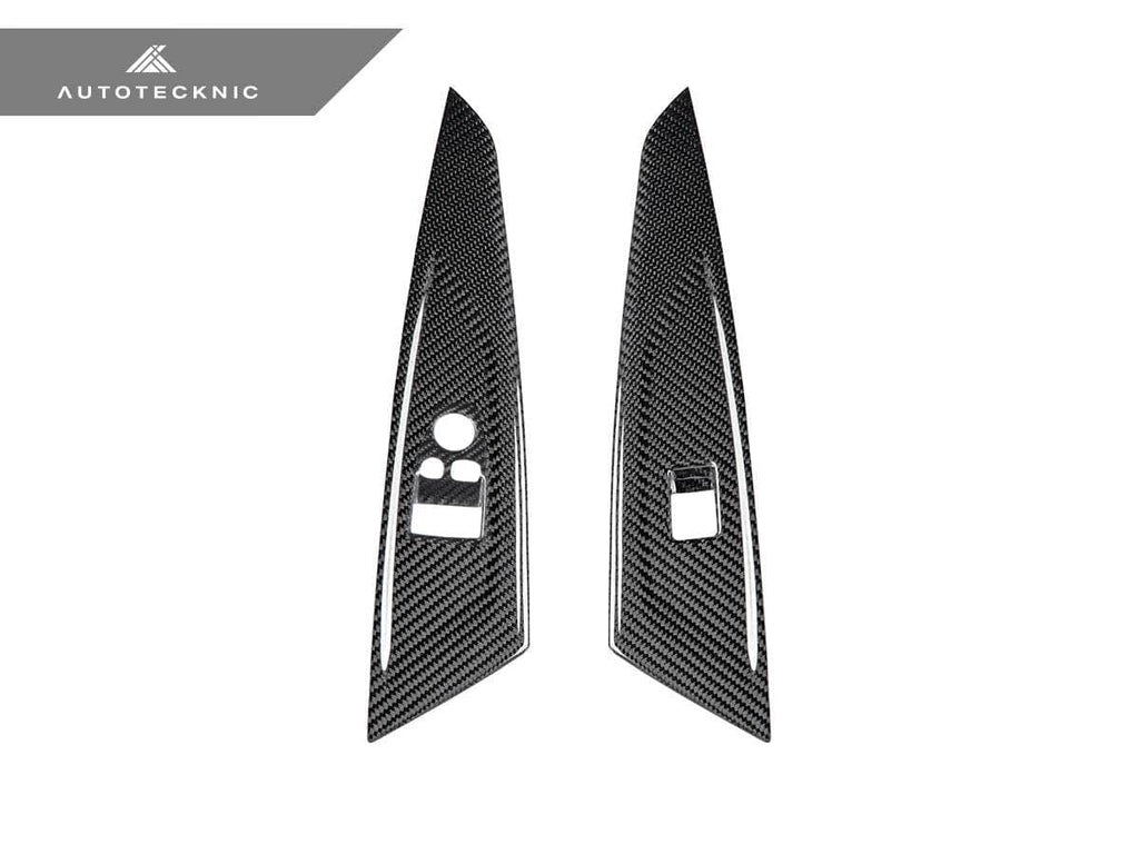 AutoTecknic Dry Carbon Window Switch Panel Trim Set - BMW G22 4-Series