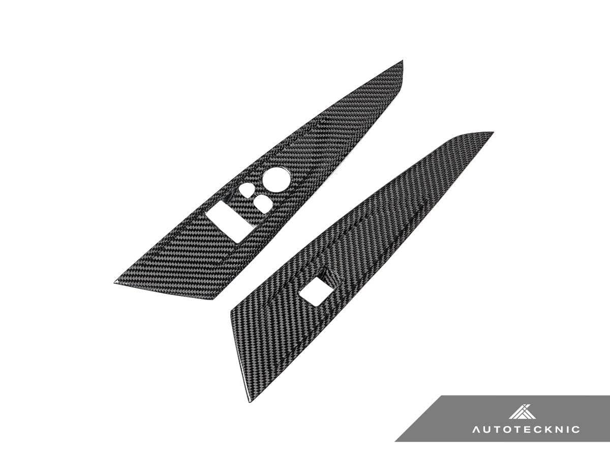 AutoTecknic Dry Carbon Window Switch Panel Trim Set - BMW G82 M4