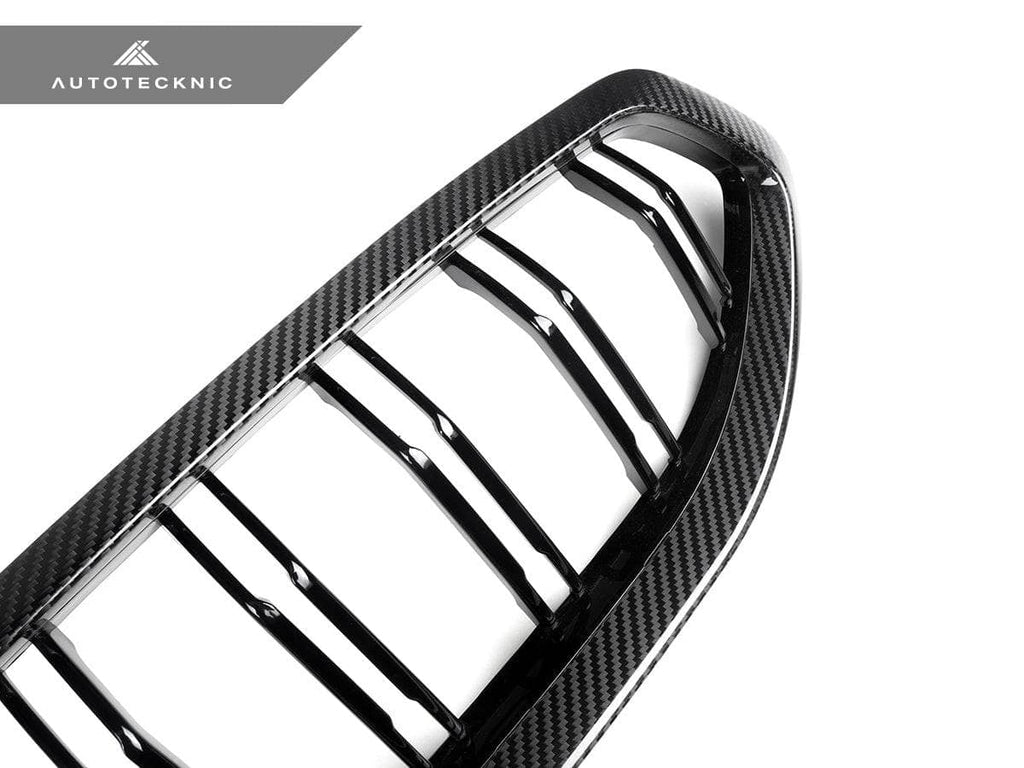 AutoTecknic Dual-Slat Carbon Fiber Front Grille Set - BMW G29 Z4