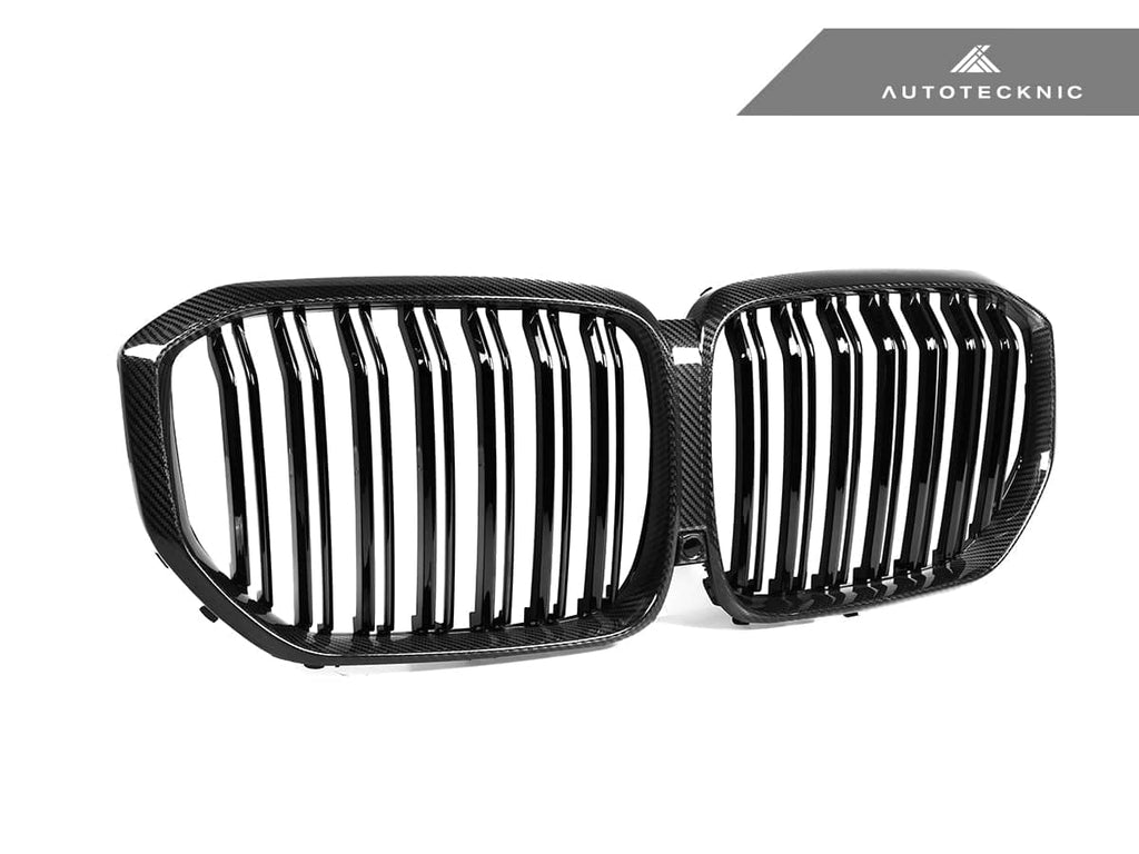AutoTecknic Dual-Slat Dry Carbon Front Grille - BMW G05 X5 Pre-LCI