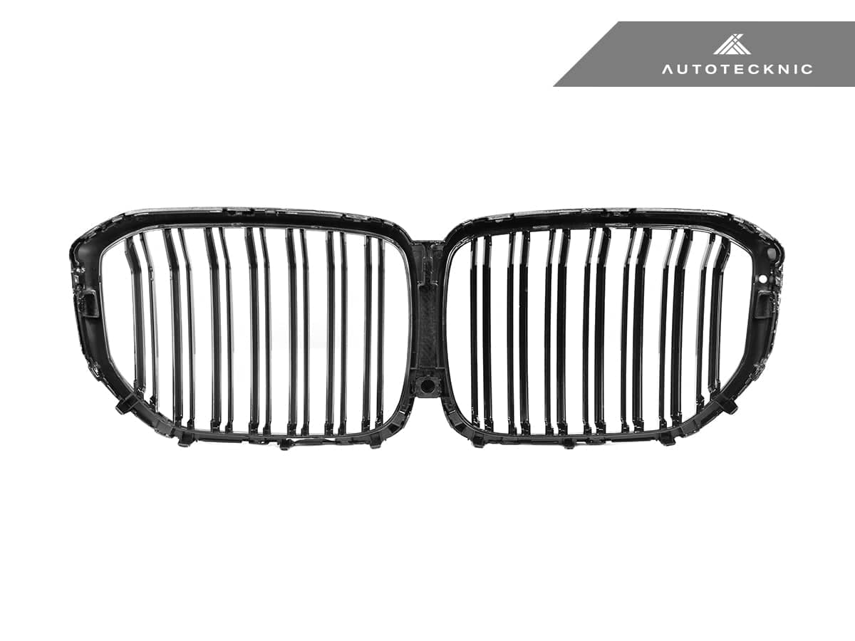 AutoTecknic Dual-Slat Dry Carbon Front Grille - BMW G05 X5 Pre-LCI