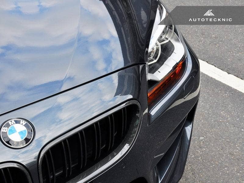 AutoTecknic Dual-Slats Carbon Fiber Front Grille Set - BMW F06 Gran Coupe | F12 Coupe | F13 Cabrio | 6-Series & M6