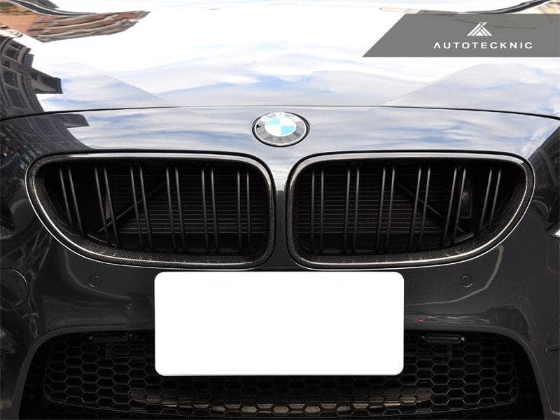 AutoTecknic Dual-Slats Carbon Fiber Front Grille Set - BMW F06 Gran Coupe | F12 Coupe | F13 Cabrio | 6-Series & M6