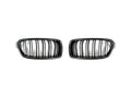 AutoTecknic Dual-Slats Carbon Front Grille Set - F30 3-Series Sedan | F31 3-Series Wagon