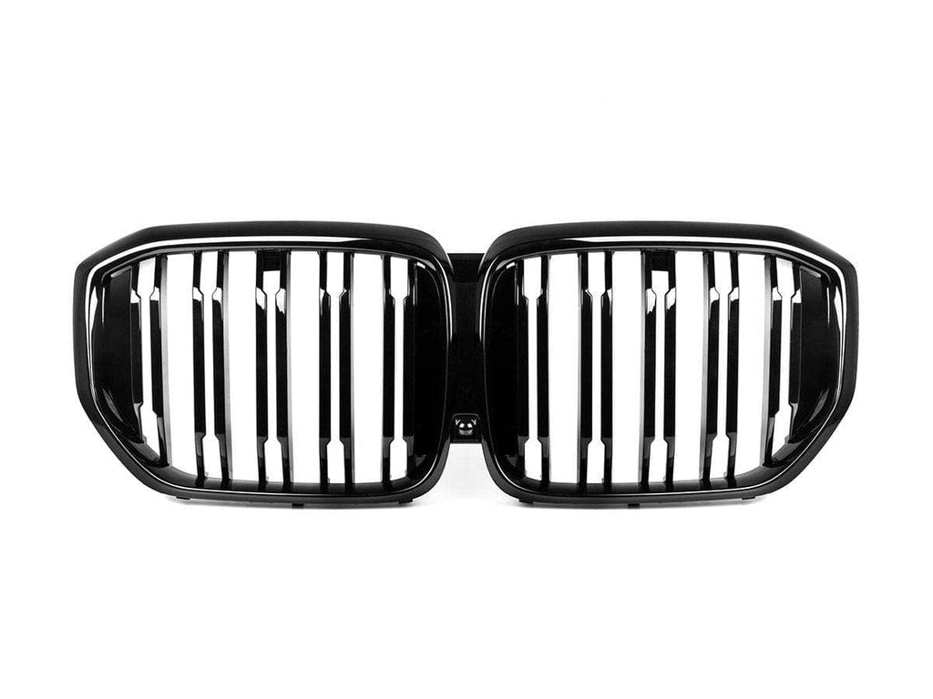 AutoTecknic Dual-Slats Gloss Black Front Grille - BMW G05 X5 Pre-LCI
