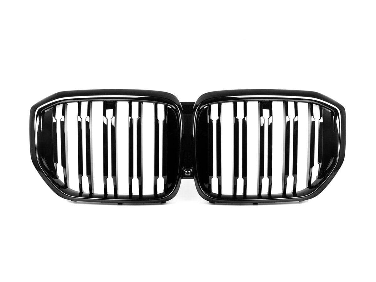 AutoTecknic Dual-Slats Gloss Black Front Grille - BMW G05 X5 Pre-LCI