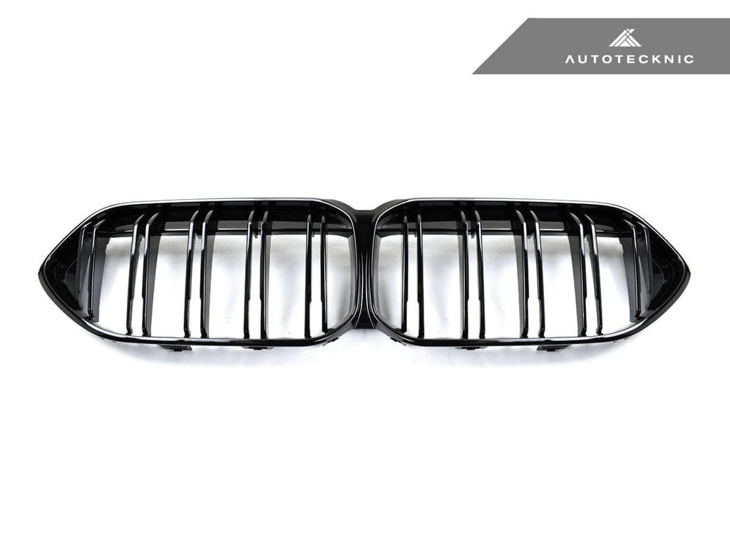 AutoTecknic Dual-Slats Gloss Black Front Grille - BMW F44 2-Series Gran Coupe