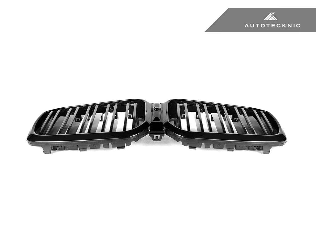 AutoTecknic Dual-Slats Gloss Black Front Grille - BMW G01 X3 | G02 X4 LCI