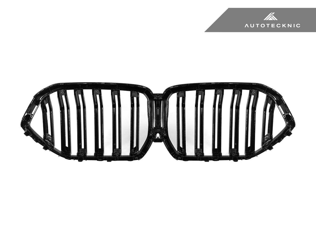 AutoTecknic Dual-Slats Gloss Black Front Grille - BMW G06 X6 LCI