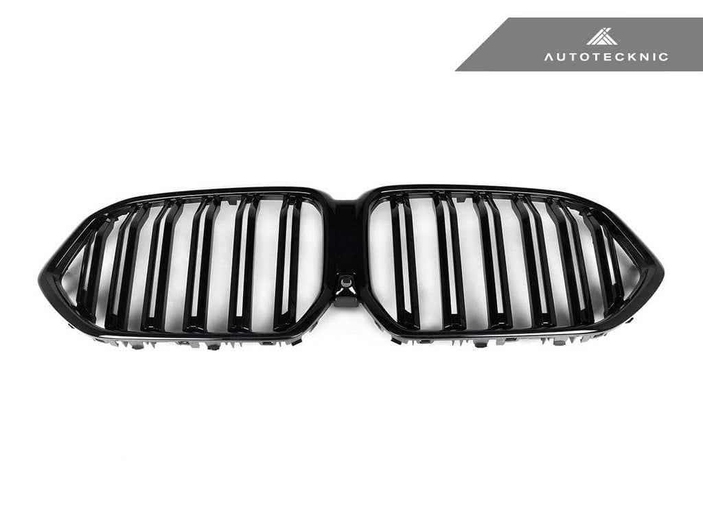 AutoTecknic Dual-Slats Gloss Black Front Grille - BMW G06 X6 LCI